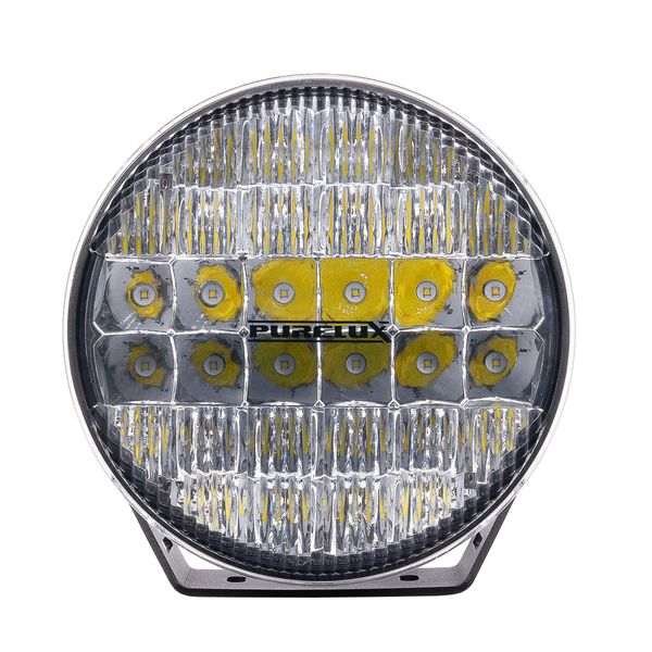 Kiveniskusuoja PURELUX 9110 Wide flood lens cover, Kirkas, 1 kpl