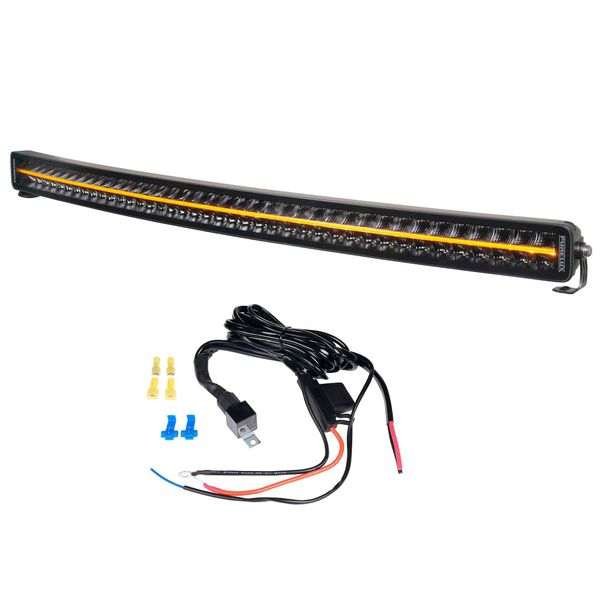 Lisävalo PURELUX Black Boost C1070 - Kaareva / 107 cm / 400W / Ref. 50, 1 kpl + Johtosarja