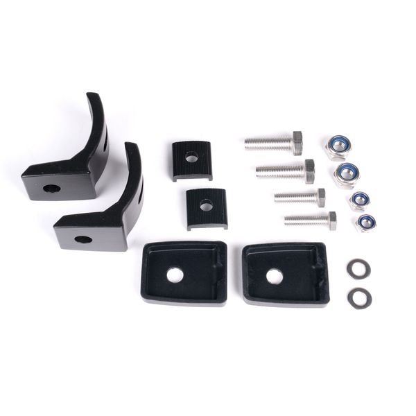 Kiskokiinnike PURELUX Bottom Bracket Kit, 2 kpl, Black X-Slim -sarjan valoille