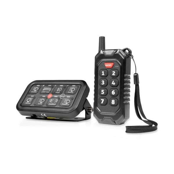 Kytkinpaneeli PURELUX Multi-switch Dashboard Controller Bluetooth/RF, 10-30V