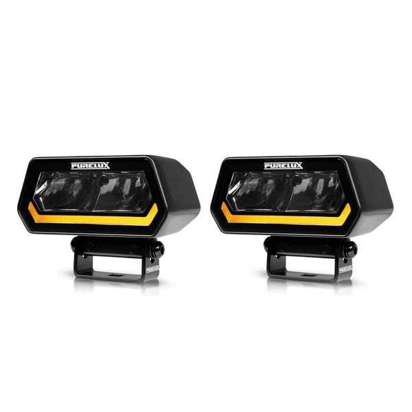 Lisävalo PURELUX Panther Alpha 20 - 10 cm / 20W / Kapea, 2 kpl