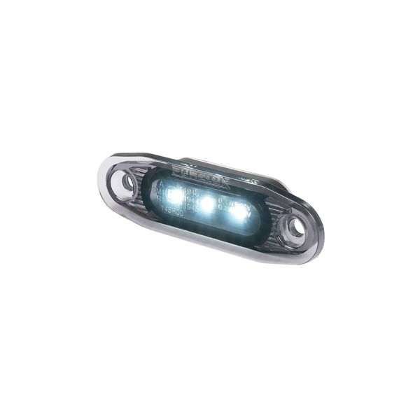Huomiovalo /Äärivalo PURELUX Side Marker Dark - 12/24V / 79 mm, Valkoinen