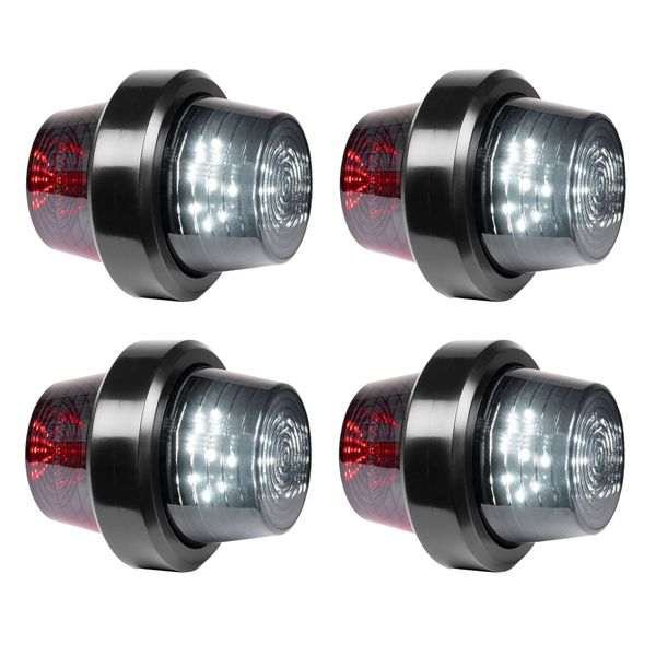 Huomiovalo /Äärivalo PURELUX Spectrum S Short - 12/24V / 92 mm, 4 kpl