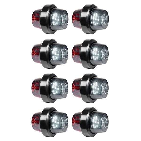 Huomiovalo /Äärivalo PURELUX Spectrum S Short - 12/24V / 92 mm, 8 kpl