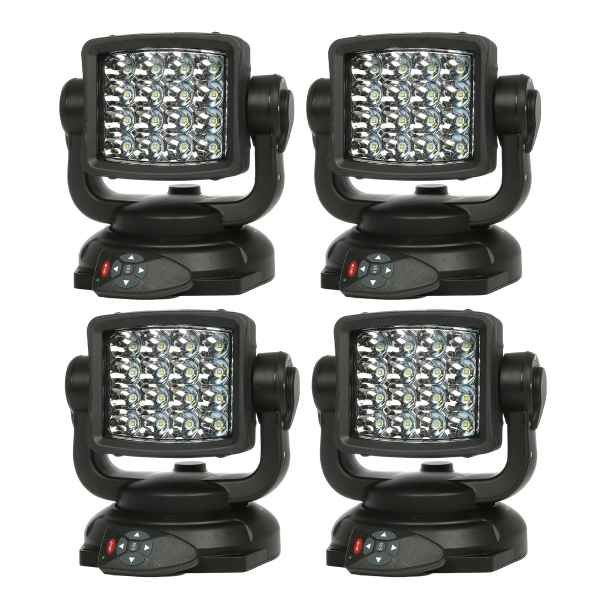 Kauko-ohjattava LED-hakuvalo PURELUX RC360 Spot - 24 cm / 80W / Kapea, 4 kpl