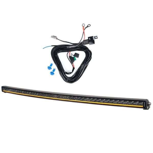 Lisävalo PURELUX Black X-Slim C1010 - Kaareva / 101 cm / 210W / Ref. 45, 1 kpl + Johtosarja