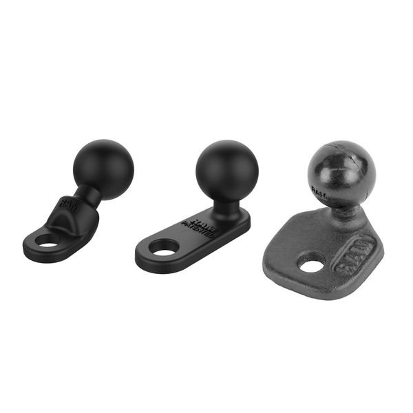 Kiinnike RAM Mounts Bolt Head Adapter Ball Base, B-koko, 8 mm pulttiin
