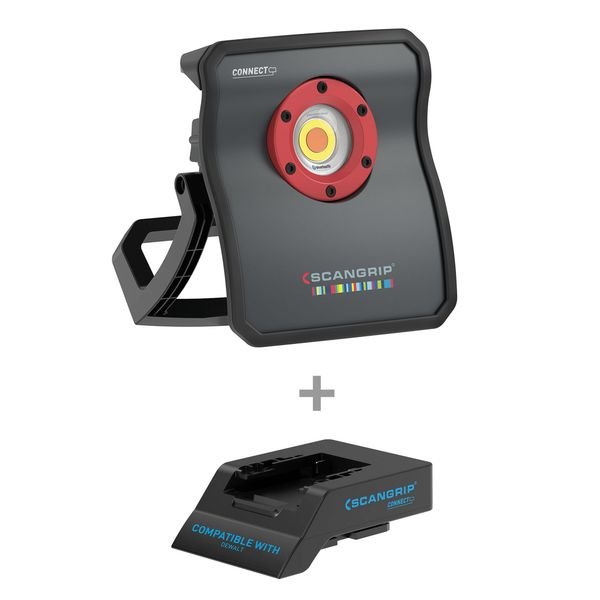 Maalipinnan tarkastusvalo Scangrip Multimatch 3 CONNECT, 3000 lm, Dewalt akuille