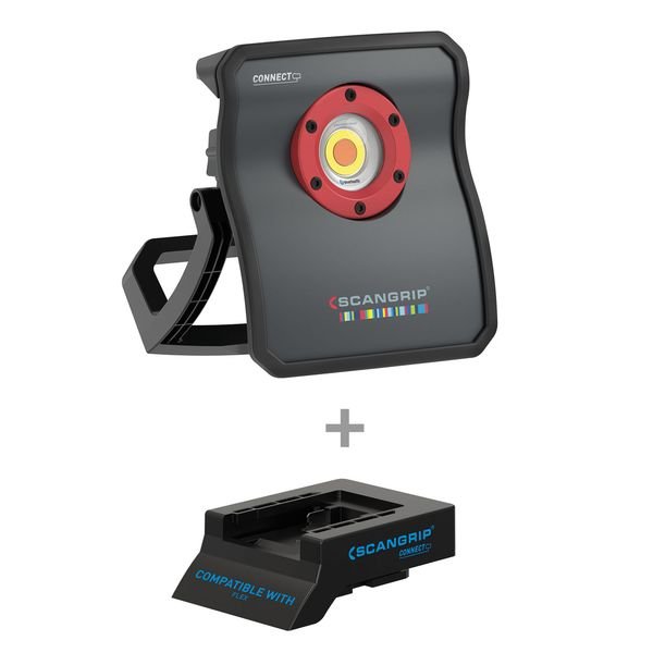 Maalipinnan tarkastusvalo Scangrip Multimatch 3 CONNECT, 3000 lm, Flex akuille