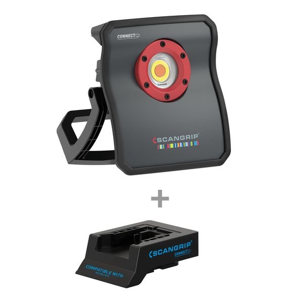 Maalipinnan tarkastusvalo Scangrip Multimatch 3 CONNECT, 3000 lm, Milwaukee akuille