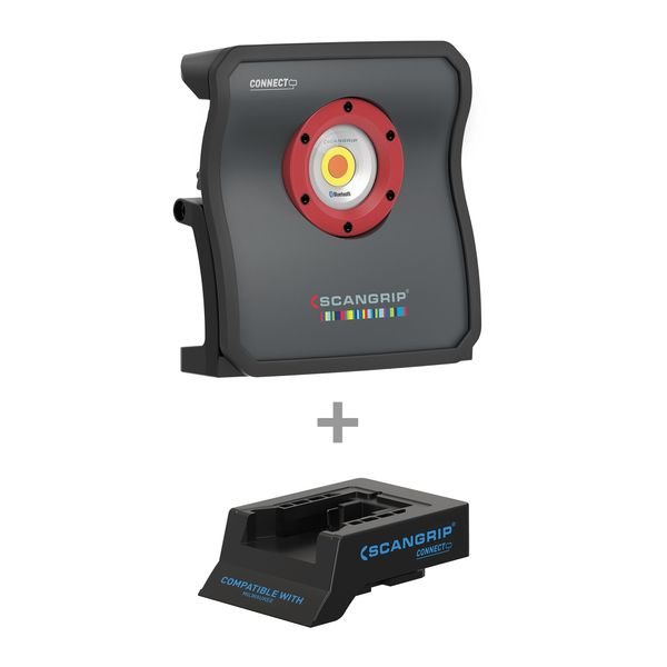 Maalipinnan tarkastusvalo Scangrip Multimatch 8 CONNECT, 8000 lm, Milwaukee akuille