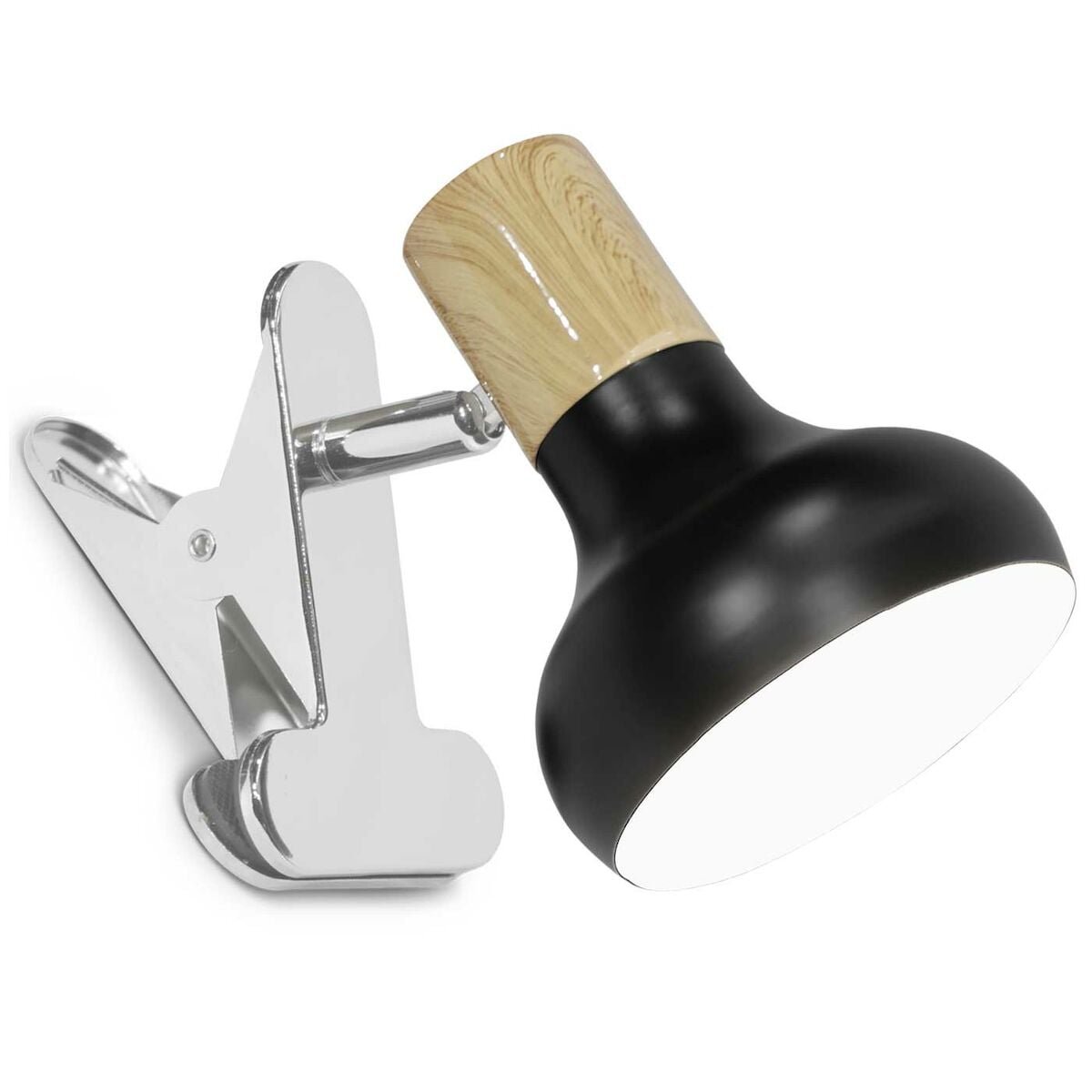 Sessak Isa klipsivalaisin musta