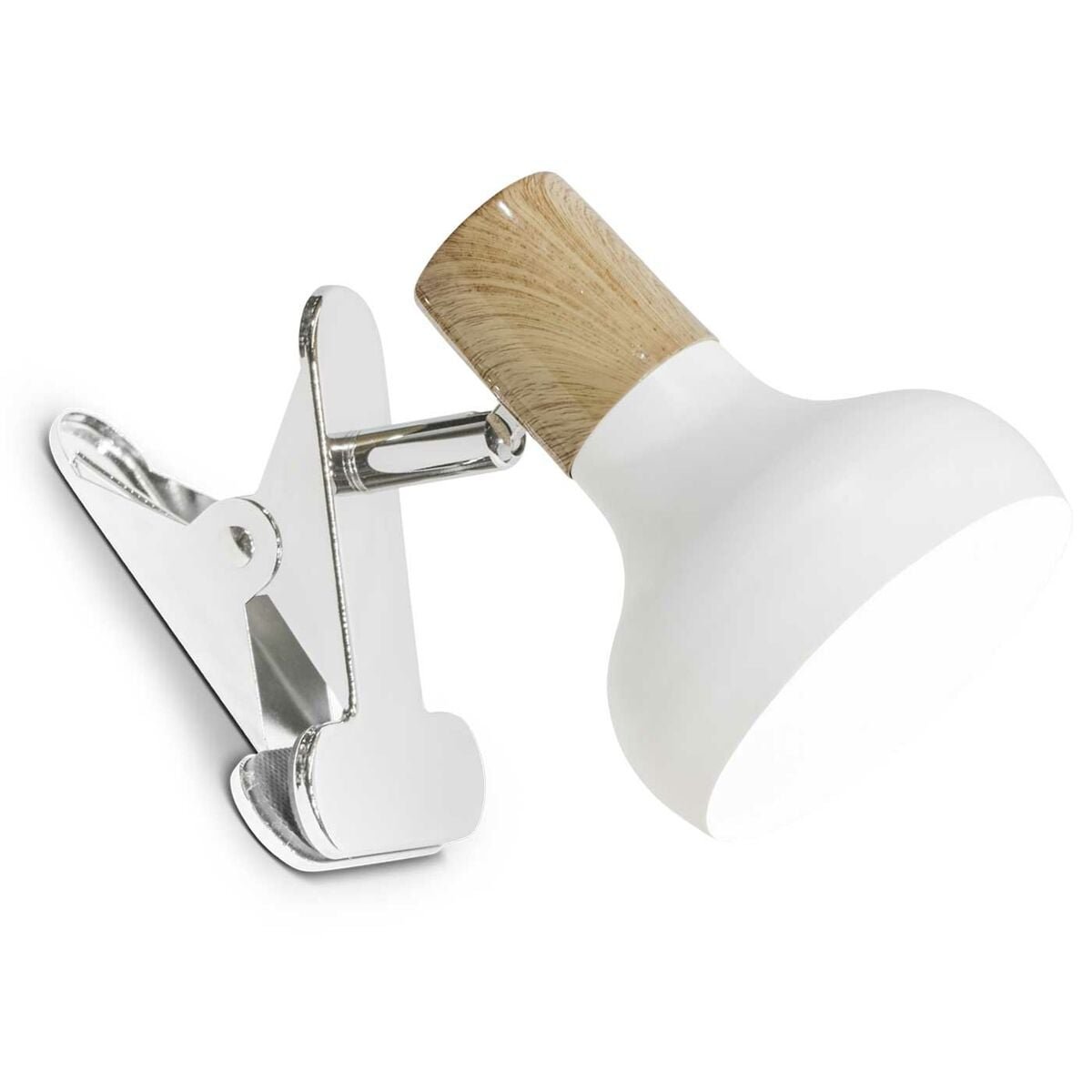 Sessak Isa klipsivalaisin valkoinen