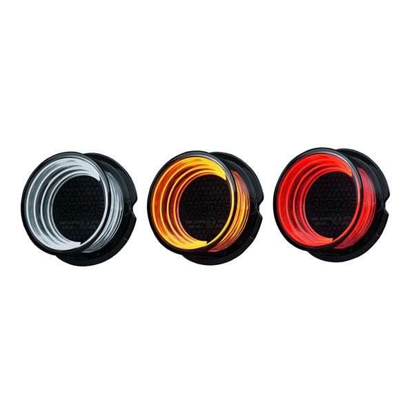 Huomiovalo /Äärivalo Strands FOR9T GEO - 12/24V / 5W / 70 mm, Oranssi
