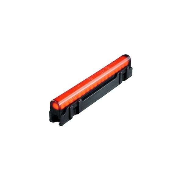 Huomiovalo /Äärivalo Strands Freedom Dark Line - 12/24V / 3W / 125 mm, Punainen