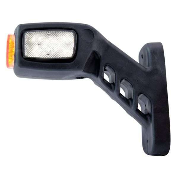 Huomiovalo /Äärivalo Strands Freedom Light Guide Rubber Arm M - 12/24V / 136 mm, Oikea