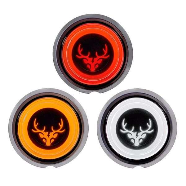 Huomiovalo /Äärivalo Strands Freedom Viking 12LED - 12/24V / 70 mm, Punainen
