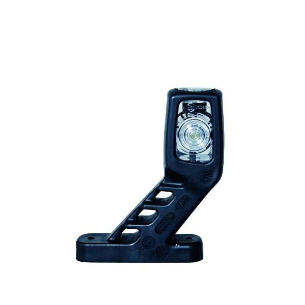 Huomiovalo Strands Rubber Arm Short - 12/24V / 135 mm, Vasen