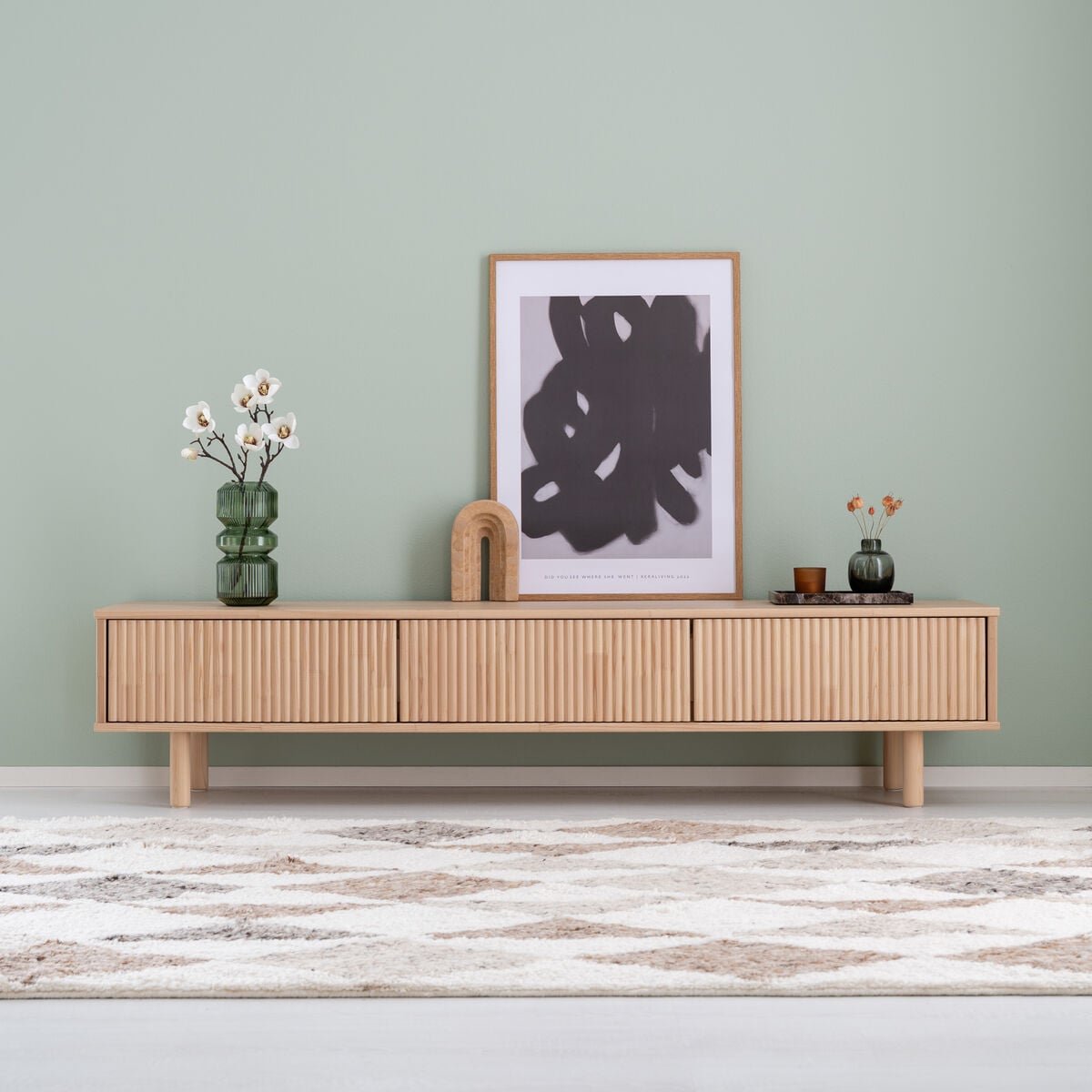 Taika tv-taso 174 hiekka oksaton