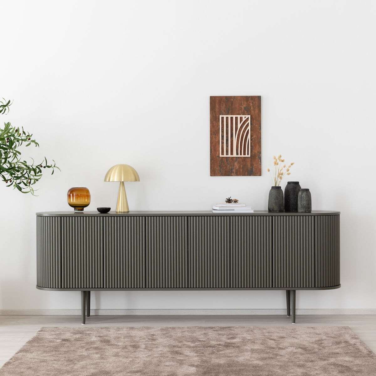 Taimi senkki 209x41x75 cm sammal