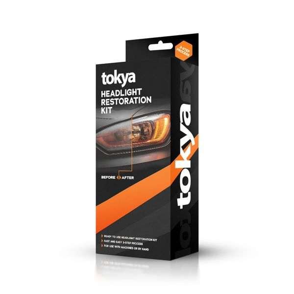 Ajovalojen kiillotussetti Tokya Headlight Restoration Kit