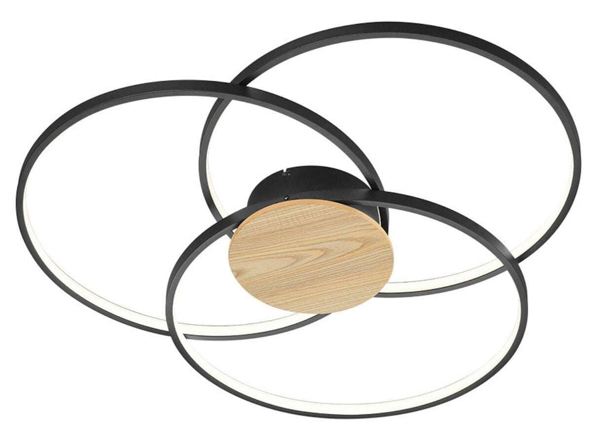 Trio Sedona 3-osainen LED kattovalaisin musta