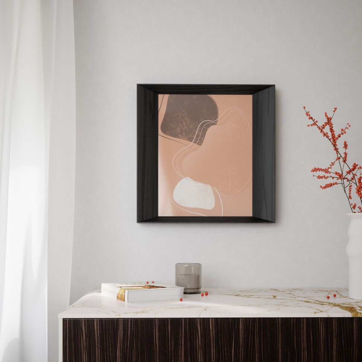 Umbra Lookout valokuvakehys musta