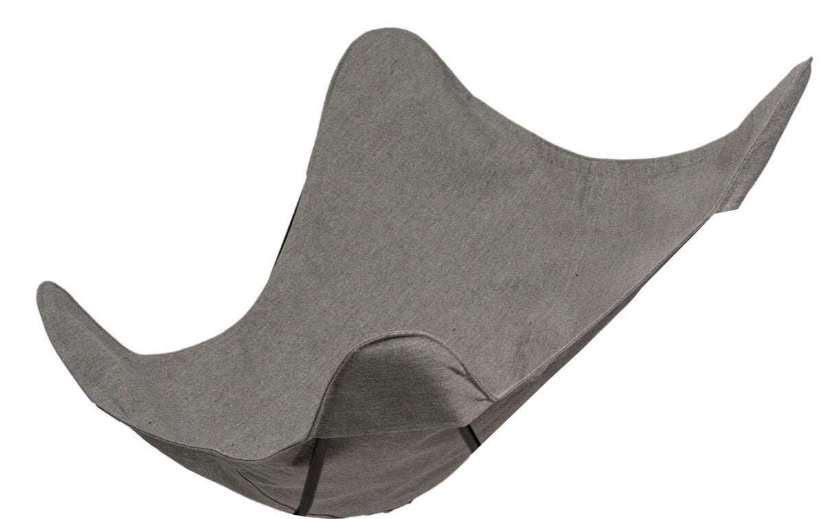 Varax lepakkotuolin kangas 85 cm 29A harmaa
