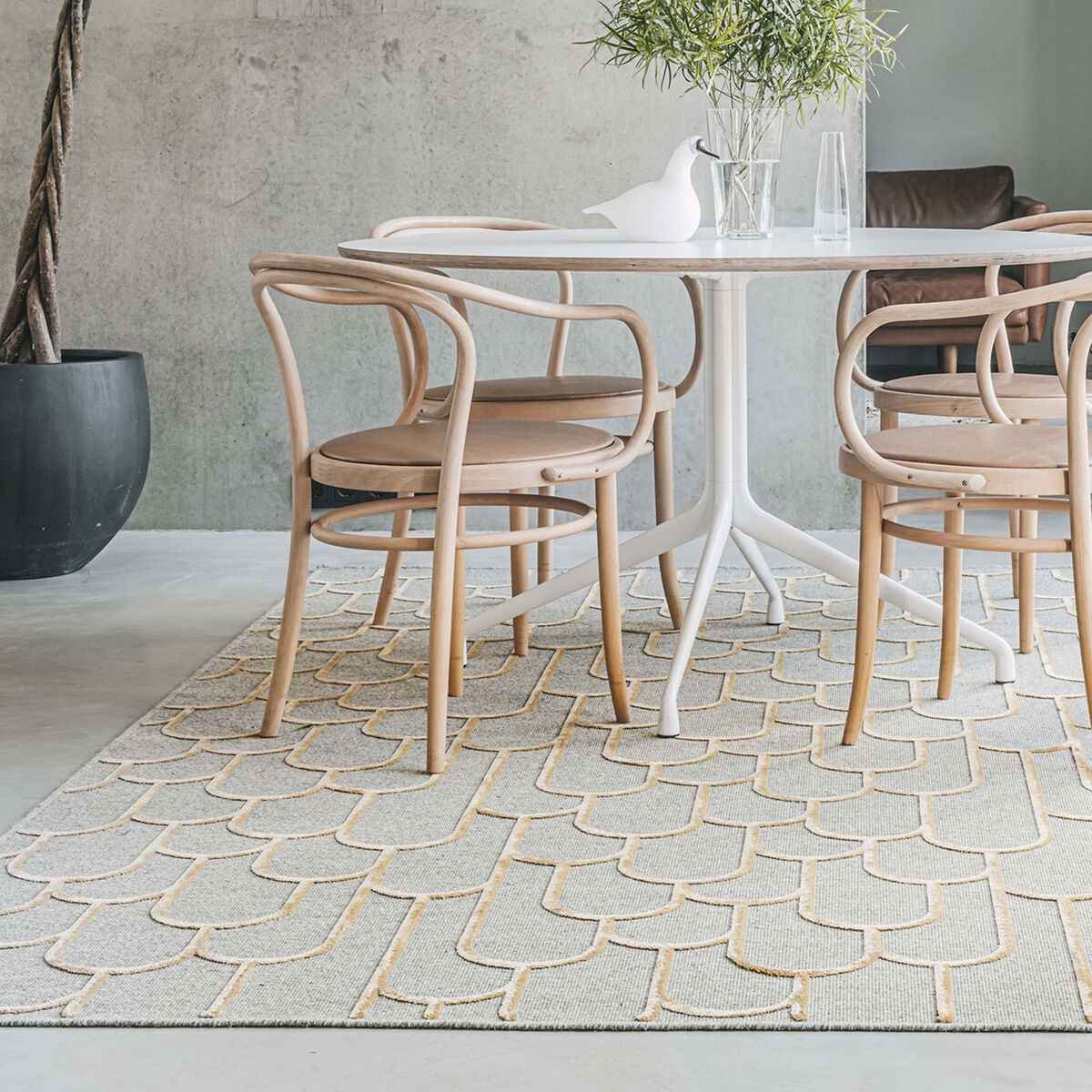 VM Carpet Paanu matto 160x230 cm 7 kulta