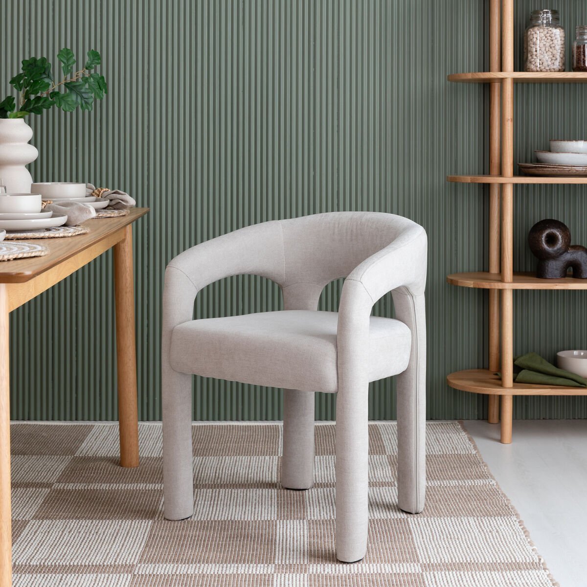 Wing tuoli beige Fay 5