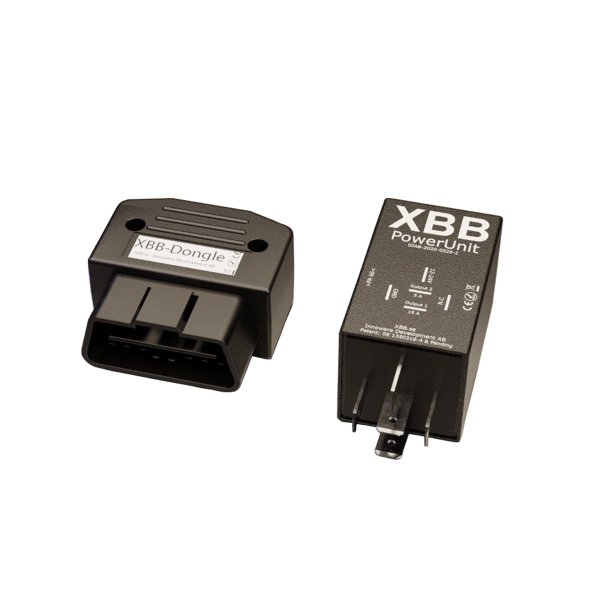 Kytkentärele lisävaloille XBB OBD Dongle&PowerUnit, Tesla Model S, 3, X, Y, Tesla Model S&X (2012-2021)