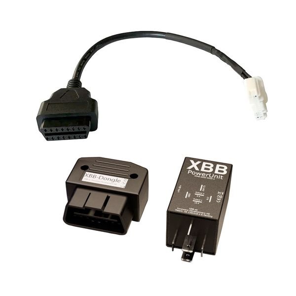 Kytkentärele lisävaloille XBB OBD Dongle&PowerUnit, Tesla Model S, 3, X, Y, Tesla Model S&X (2021-)