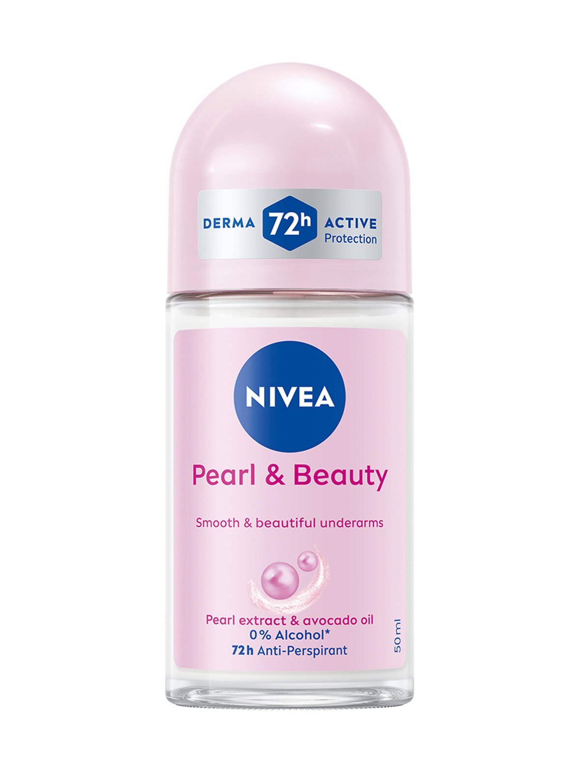 Pearl & beauty deo roll-on -antiperspirantti 50 ml