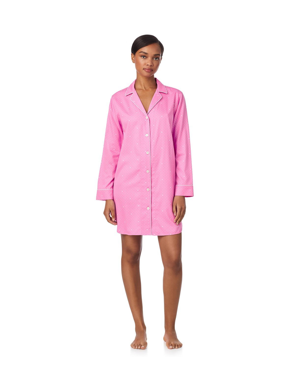 Notch collar -yöpaita