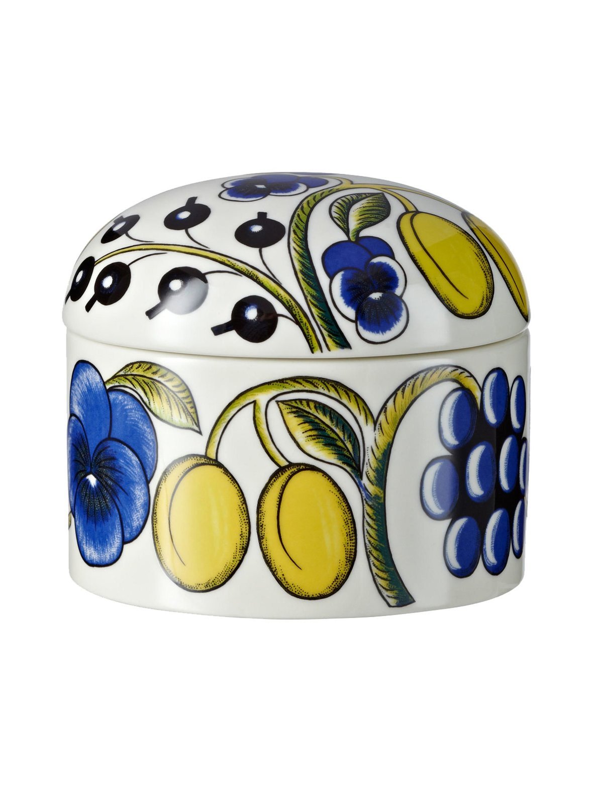 Paratiisi-posliinirasia, kannellinen 0,43 l