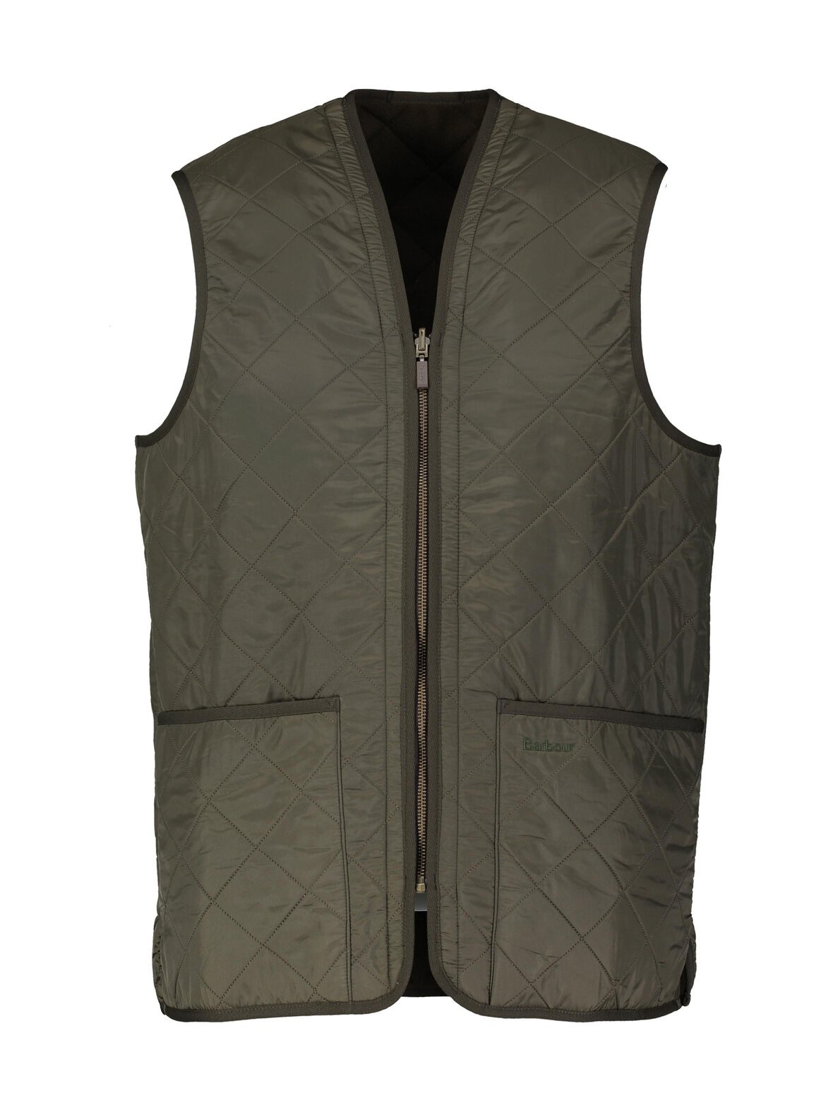 Quilted zip -toppaliivi