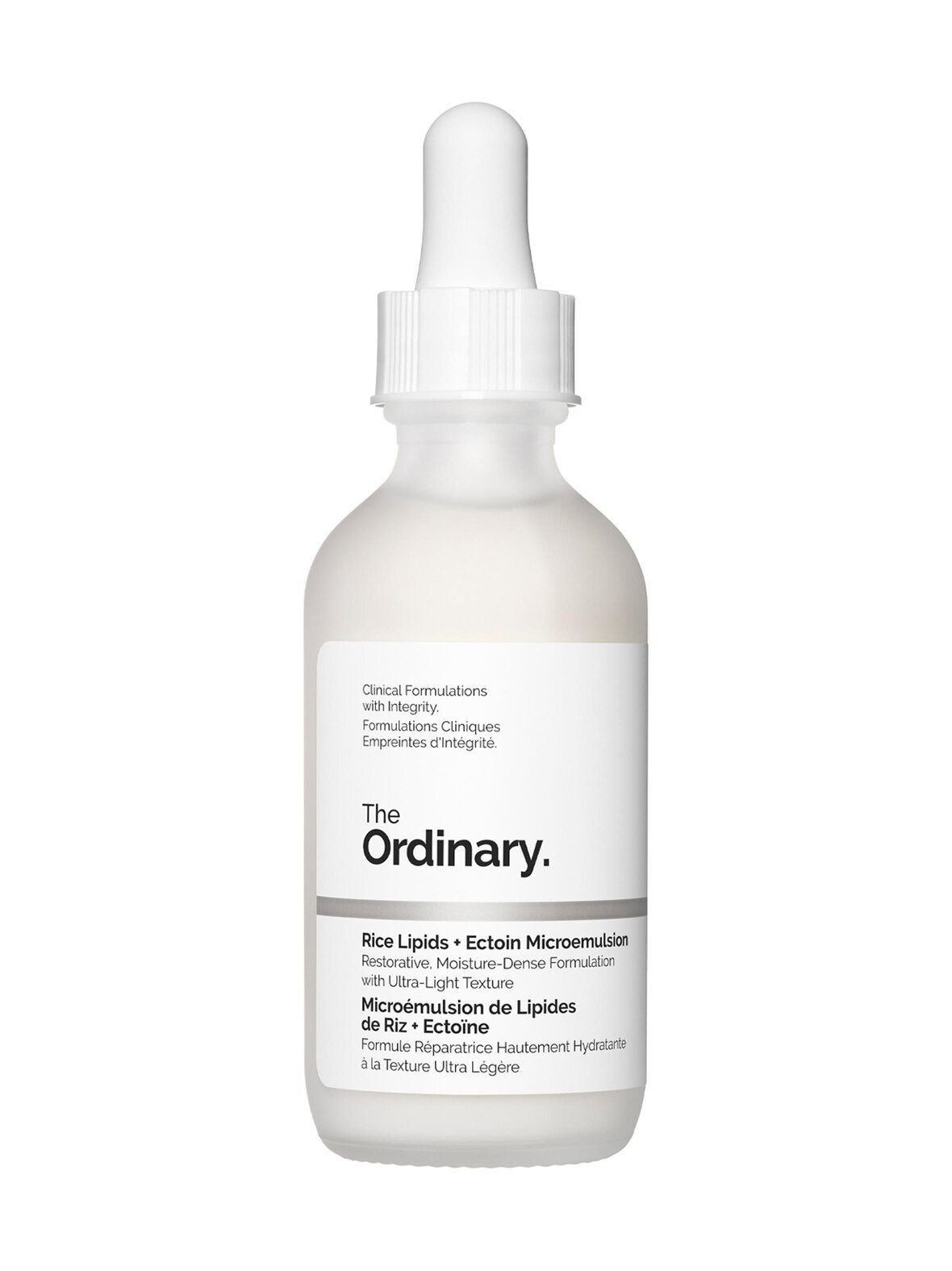 Rice lipids + ectoin microemulsion -kasvovoide, 60 ml