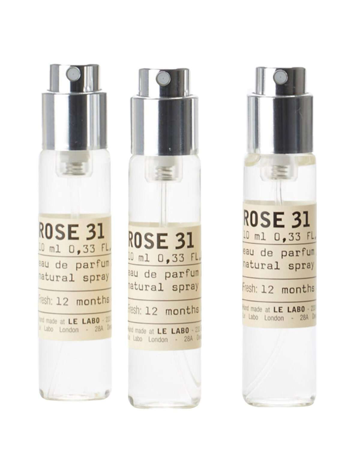 Rose 31 travel tube -tuoksupakaus, 3x10ml