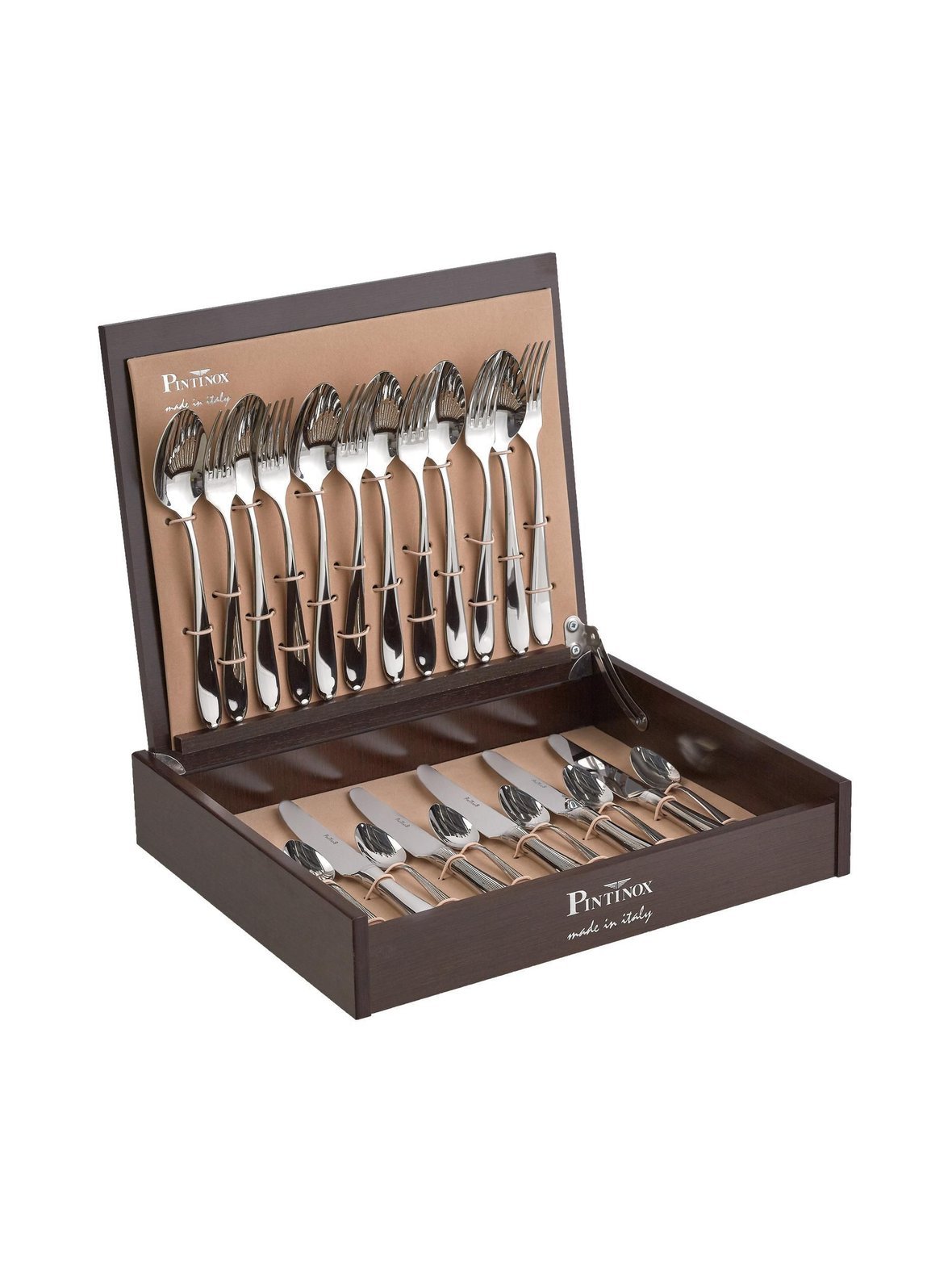 Palladium-aterinsetti puulaatikossa, 24 osaa