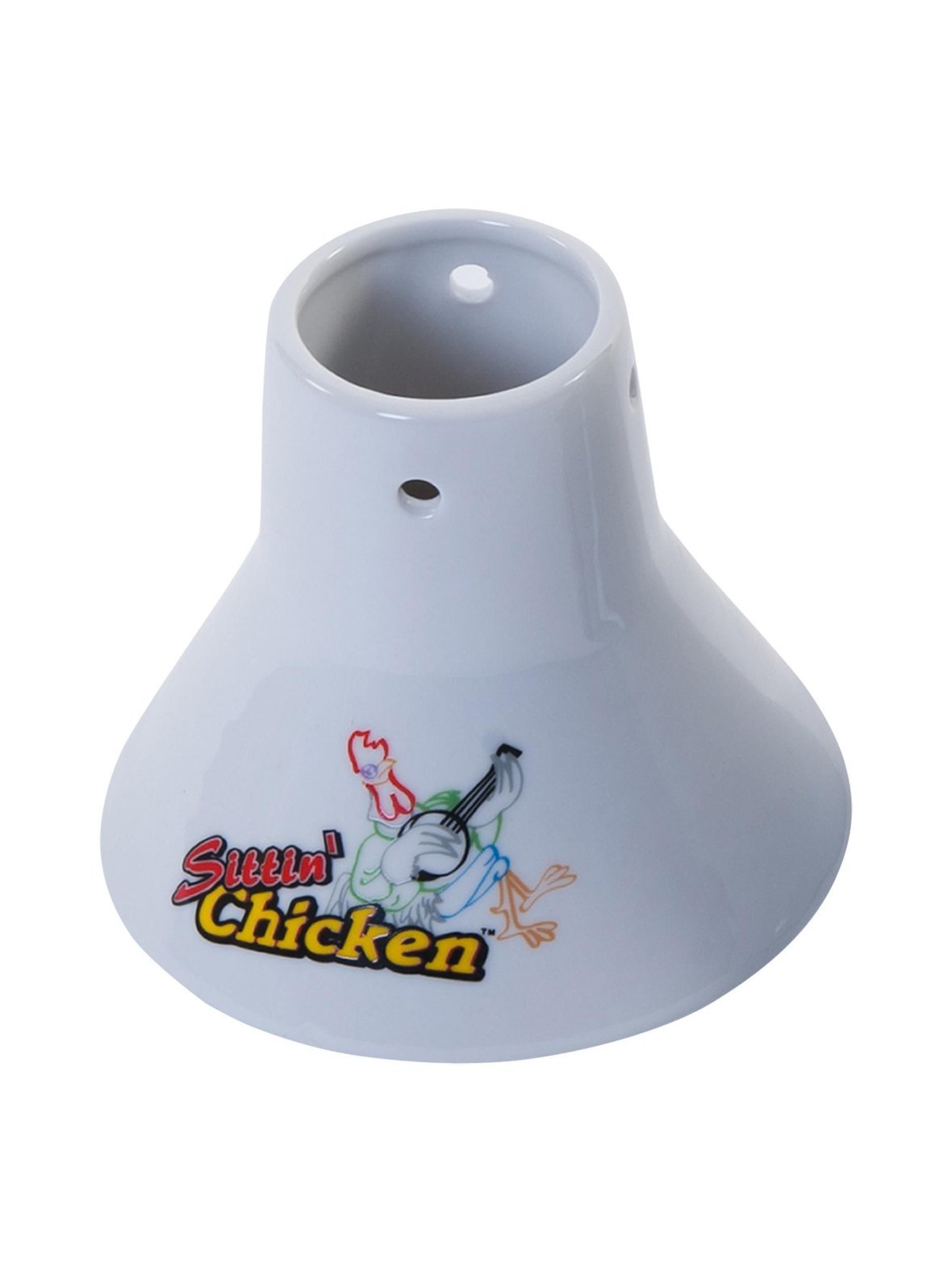 Sittin’ chicken ceramic roaster -paistoteline