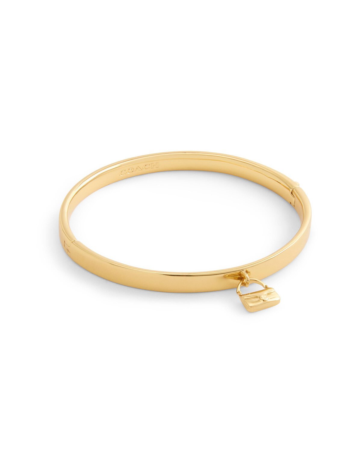 Tabby charm hinged -rannerengas