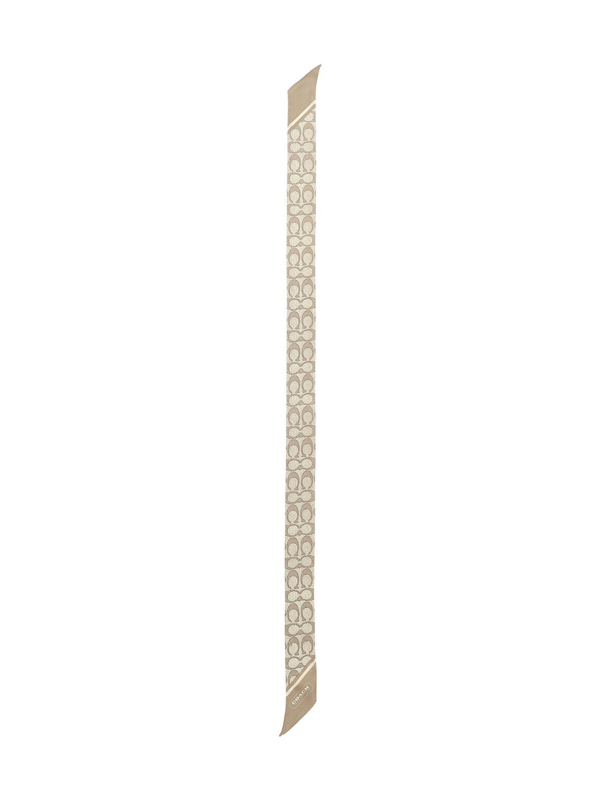 Textured signature c skinny -silkkikaulaliina