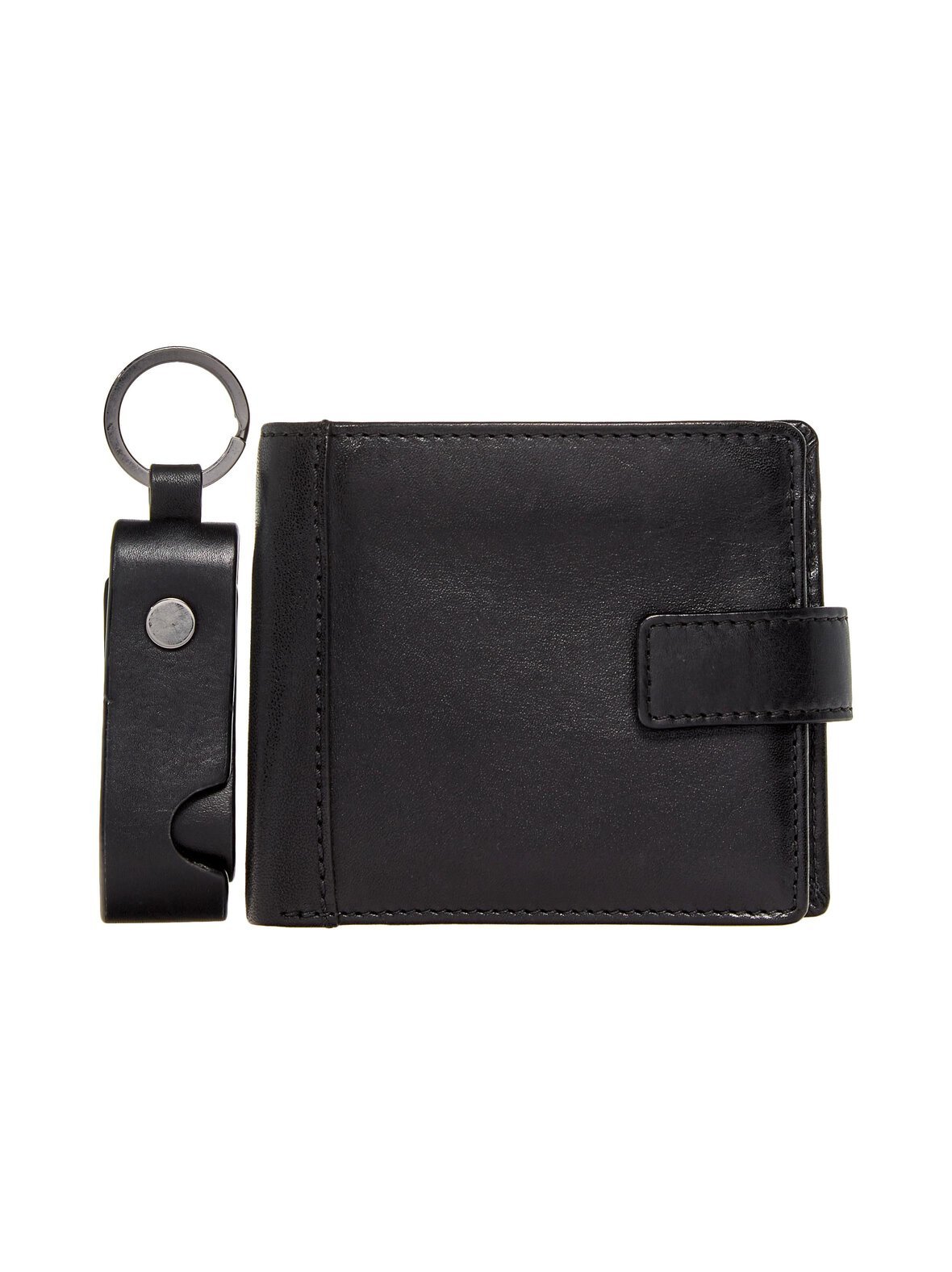 Oakley-lompakko ja avaimenperä lahjarasiassa