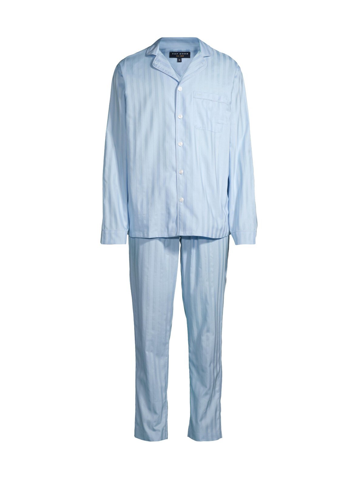 Oliver satinstripe -pyjamasetti