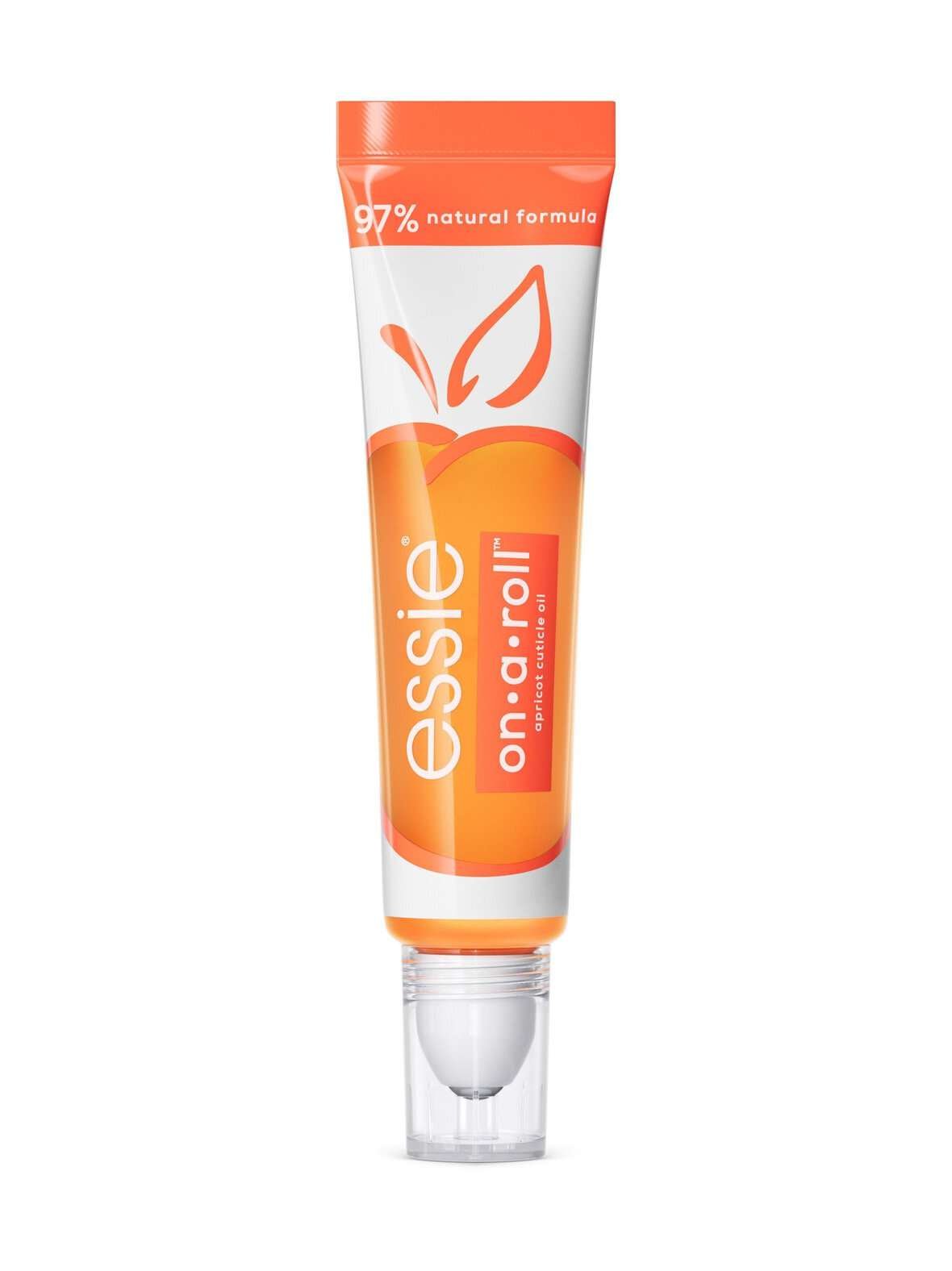 On-a-roll apricot nail and cuticle oil -kynsinauhaöljy