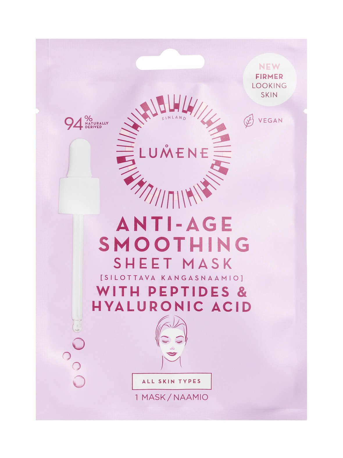 Smoothing sheet mask -kangaskasvonaamio