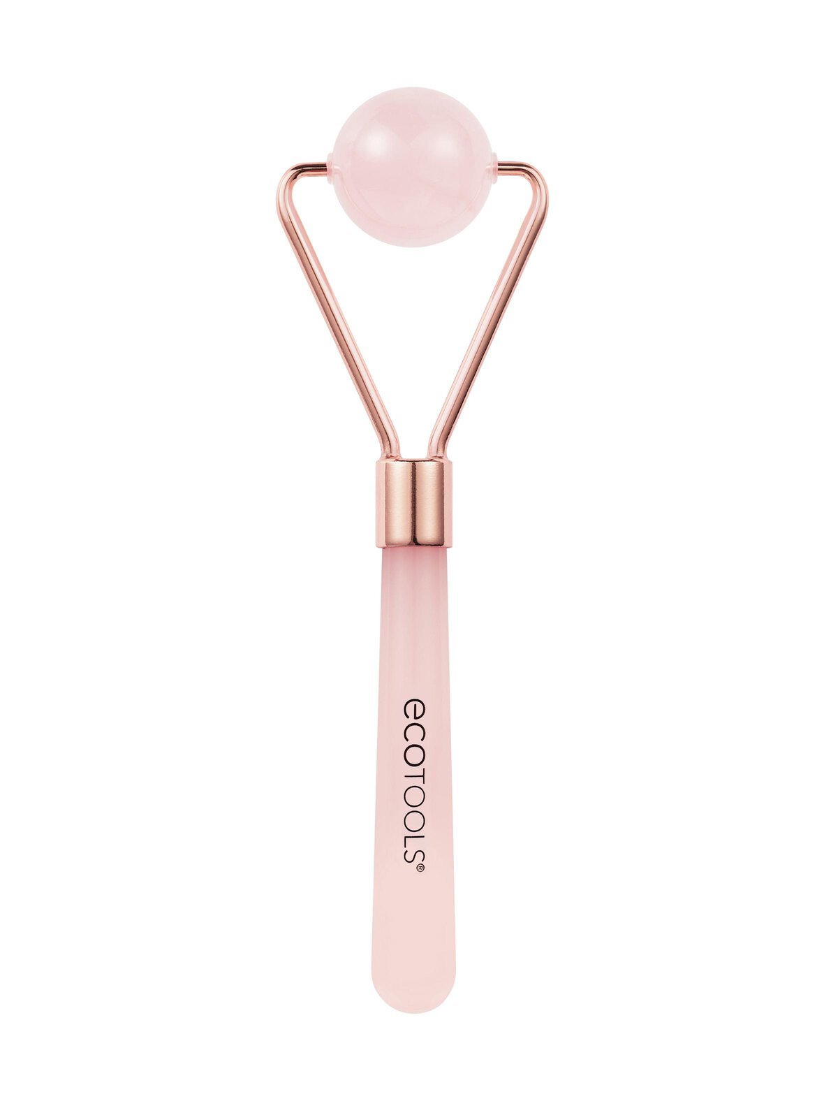 Rose quartz contour roller -ruusukvartsirolleri