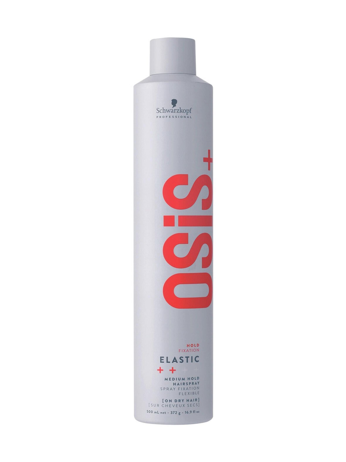 Osis+ elastic medium hold hairspray -hiuskiinne, 500ml