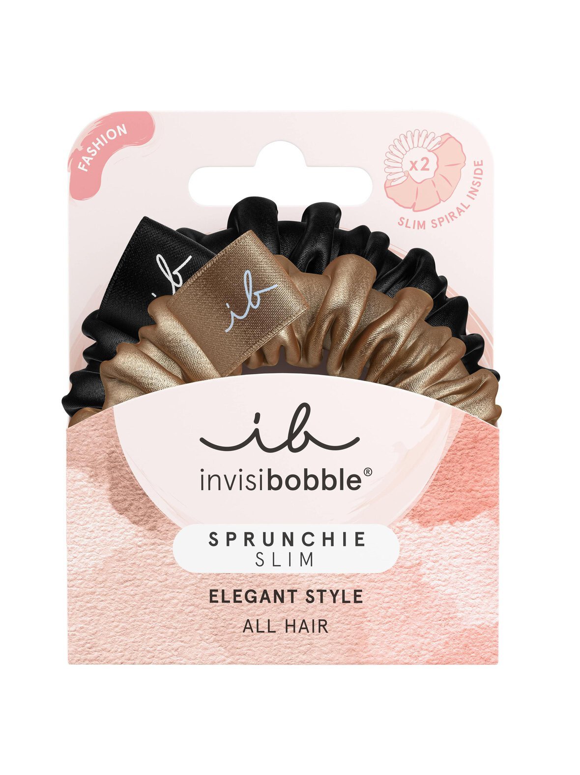 Sprunchie slim -hiusdonitsi, 2 kpl pakkaus
