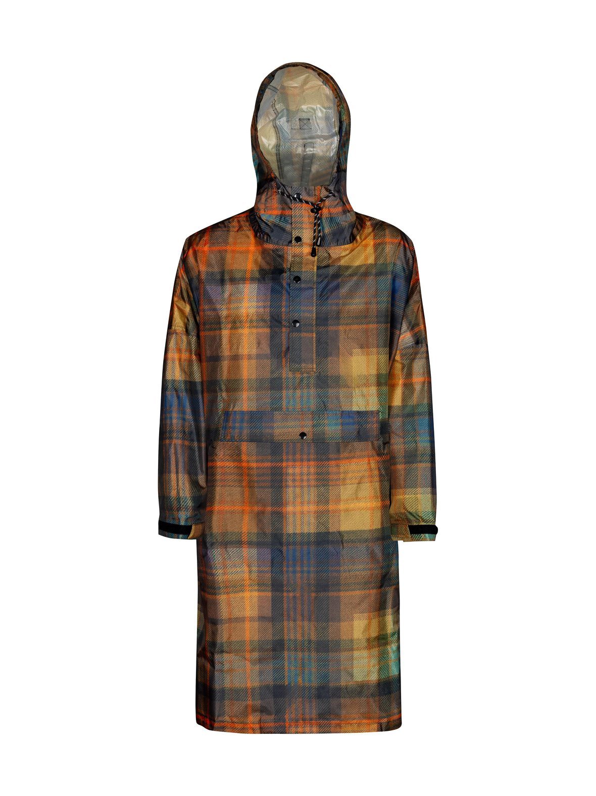 Tartan tartan -sadeponcho